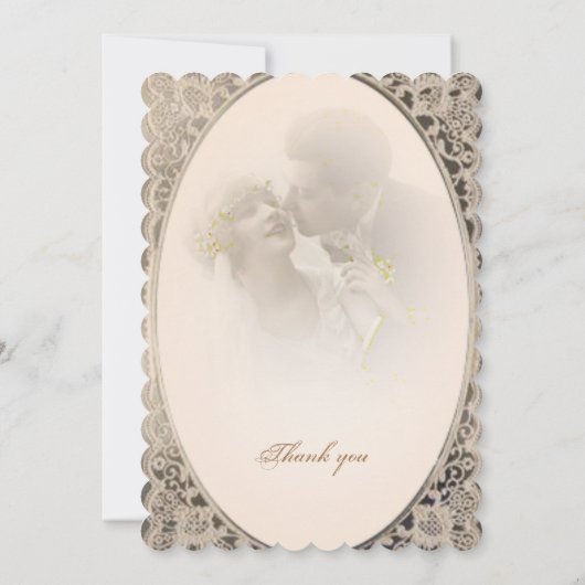 ヴィンテージ 招待状 (裏面)