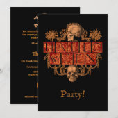 ヴィンテージ 招待状 (正面/裏面)