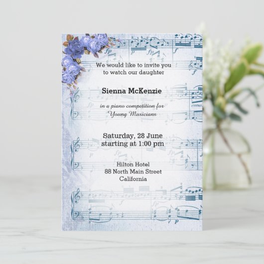 ヴィンテージ 招待状 (スタンド正面)