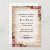 ヴィンテージ 招待状 (正面/裏面)