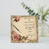 ヴィンテージ 招待状 (スタンド正面)