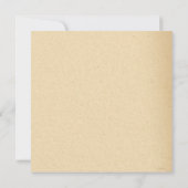 ヴィンテージ 招待状 (裏面)