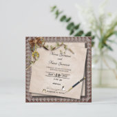 ヴィンテージ 招待状 (スタンド正面)