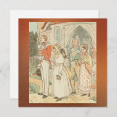 ヴィンテージ 招待状 (正面/裏面)