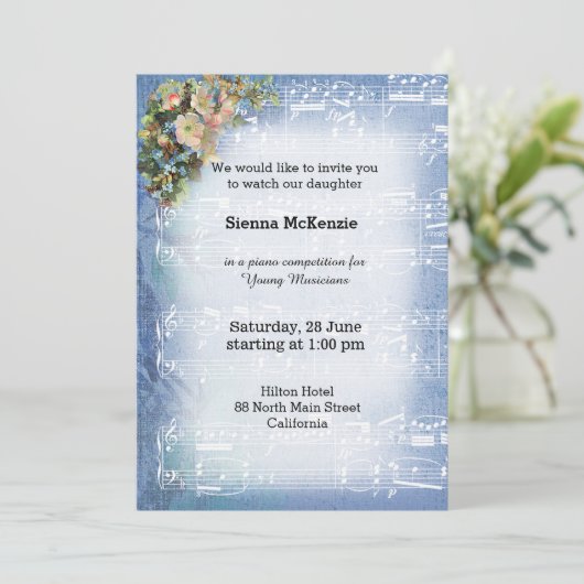 ヴィンテージ 招待状 (スタンド正面)