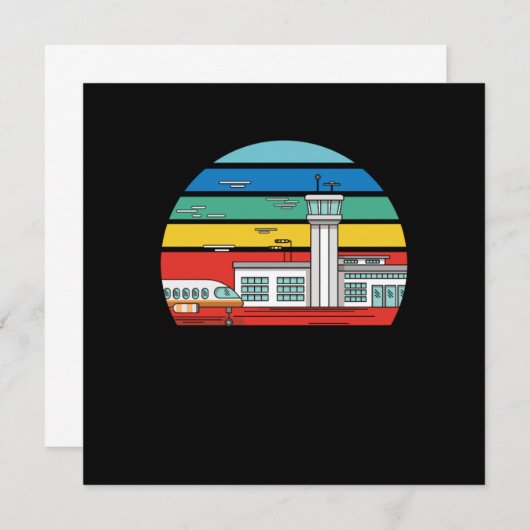 ヴィンテージ 招待状 (正面/裏面)