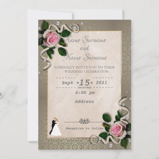 ヴィンテージ 招待状 (正面)