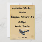 ヴィンテージ 招待状 (裏面)