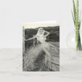 ヴィンテージ「散歩用」ノートカード シーズンカード (正面)