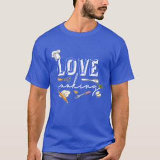 ヴィンテージ 料理が好き Tシャツ