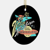 "ヴィンテージ: 新しい地平線" セラミックオーナメント (右)