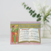 ヴィンテージ:新年の決意 – シーズンポストカード (スタンド正面)