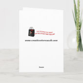 ヴィンテージ: 新年- シーズンカード (裏面)