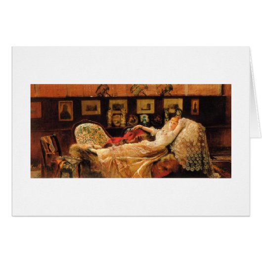 ヴィンテージ – 日々夢を見る女性 (正面横)