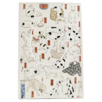 ヴィンテージ 日本 猫 アート 浮世絵 木版画