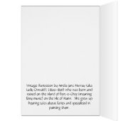 ヴィンテージ-星を振りかけている妖精 (内側 (左))