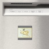 ヴィンテージ、星占いおひつじ座 マグネット (インサイチュ (食洗機))