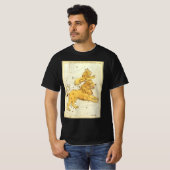 ヴィンテージ 星座, 占星術 獅子座 ライオン Tシャツ (正面フル)
