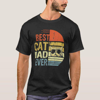 ヴィンテージ　最高の猫パパ　猫のお父さん 1 Tシャツ
