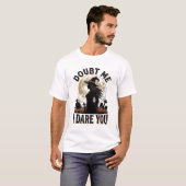 ヴィンテージ 月の墓地の魔女のハロウィンTシャツ Tシャツ (正面フル)