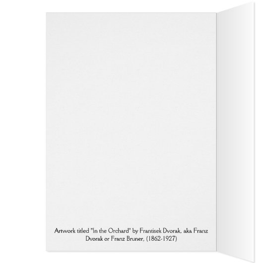 ヴィンテージ – 果樹園で (内側 (左))