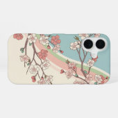 ヴィンテージ 桜の花開く iPhone 16ケース (裏面横)