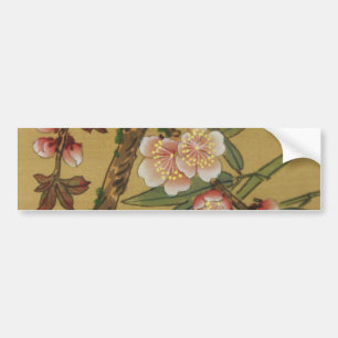 ヴィンテージ 桜 アジア 日本の花 バンパーステッカー