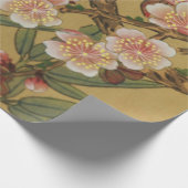 ヴィンテージ 桜 アジア 日本の花 ラッピングペーパー (角)