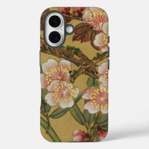 ヴィンテージ 桜 アジア 日本の花 iPhone 16ケース