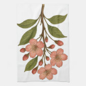 ヴィンテージ 桜 キッチンタオル (縦)