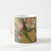 ヴィンテージ 桜 和風 花 コーヒーマグカップ (正面左)