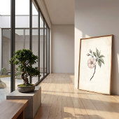 ヴィンテージ 桜 額縁入りアート ポスター