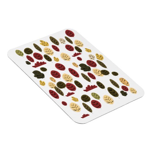 ヴィンテージ+森の柄 マグネット (右側)
