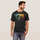 ヴィンテージ 森林 戸外 自然 ハイキング キャンプ Tシャツ (正面フル)