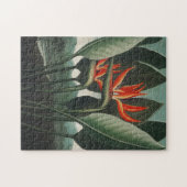 ヴィンテージ 植物画 極楽鳥ジグソーパズル ジグソーパズル (横)