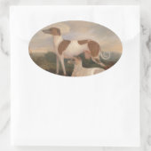 ヴィンテージ 楕円形シール (バッグ)