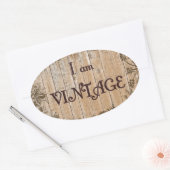 ヴィンテージ 楕円形シール (封筒)