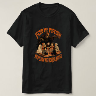 ヴィンテージ 死神 ホラー映画 ハロウィン Tシャツ