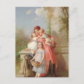 ヴィンテージ – 母と子 ポストカード