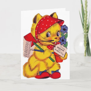 ヴィンテージ-母の日の私の伯母さんへの…、 カード