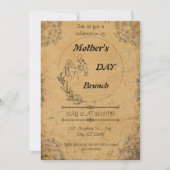 ヴィンテージ 母の日 デライト ご招待, 母の日 招待状 (正面)