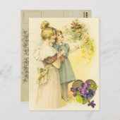 ヴィンテージ 母の日 ポストカード (正面/裏面)
