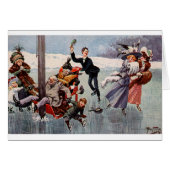 ヴィンテージ – 氷の上で気晴らしをし、 (正面横)