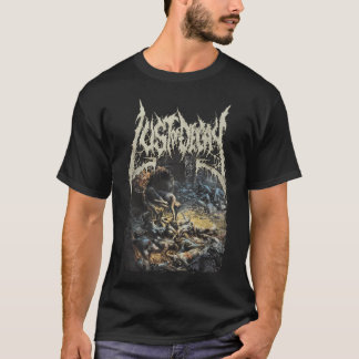 ヴィンテージ 汚水に埋葬された Lust.Of.Decay アート Tシャツ