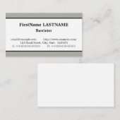 ヴィンテージ、法律プロフェッショナル名刺 名刺 (正面/裏面)