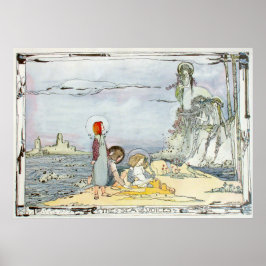 ヴィンテージ『海の声』ジェシー・M・キング ポスター
