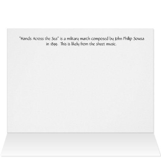 ヴィンテージ-海を渡る恋人の手、 (内部横(上))