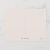 ヴィンテージ（湖）ジュネーブリソ水彩画 ポストカード (裏面)