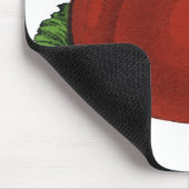 ヴィンテージ、熟したトマト、野菜と果物 マウスパッド (コーナー)