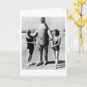 ヴィンテージ-熱狂するいかにあるか親友は知っています、 カード (黄色い花)